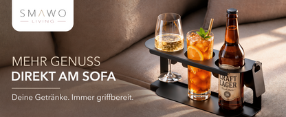 Sofa Getränkehalter für Becher & Gläser