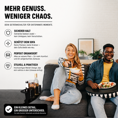 Sofa Getränkehalter für Becher & Gläser