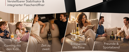 Sofa Getränkehalter für Becher & Gläser