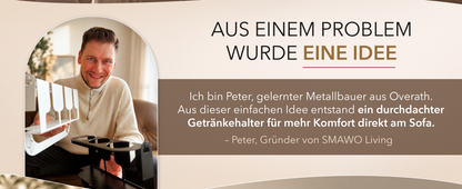 Sofa Getränkehalter für Becher & Gläser