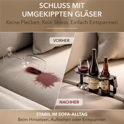Sofa Getränkehalter für Becher & Gläser