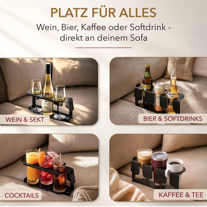 Sofa Getränkehalter für Becher & Gläser