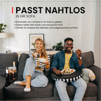 Getränkehalter für Sofa – Organizer für Gläser & Flaschen – Wohnaccessoire