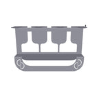 Getränkehalter für Sofa – Organizer für Gläser & Flaschen – Wohnaccessoire